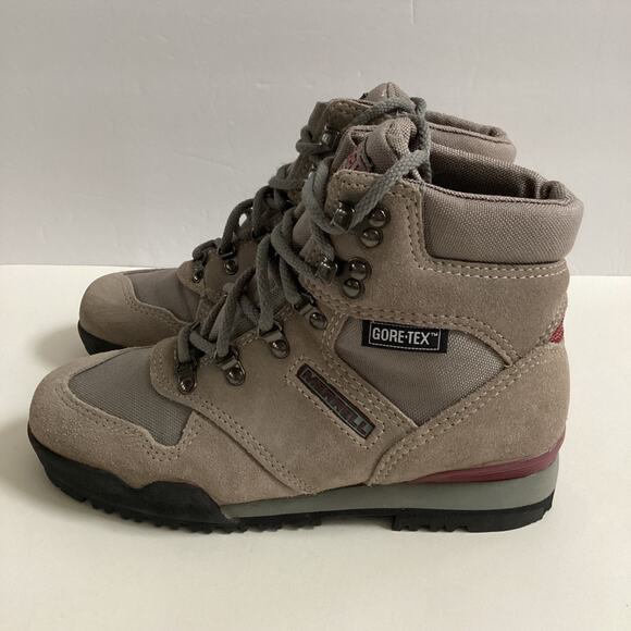Merrell Zephyr GTX GORE-TEX Boots Waterproof Natural/Gray Womens Sz 6 - Picture 1 of 9